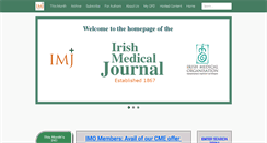 Desktop Screenshot of imj.ie